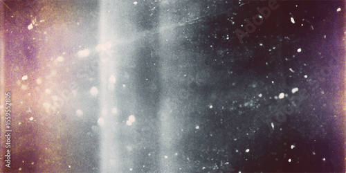 Vector seamless pattern, 80's negative photo film with grain scratches dust, film grain photo overlay background, light leaks texture effect. Grainy negative photo film textures