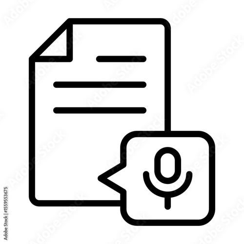 Transcript Icon