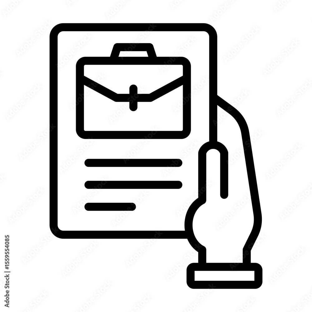 Job Offer Icon Job Offer Icon