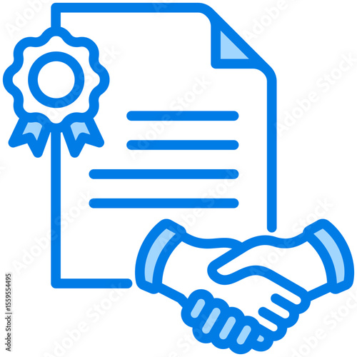 Legal Agreement Icon