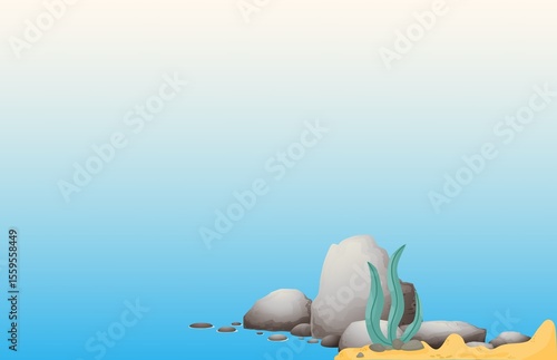 Ronk in sea