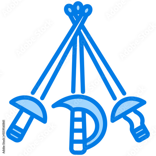Fencing Sword Icon