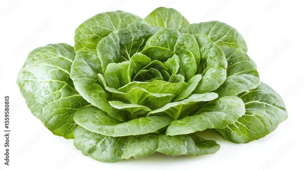 Obraz premium Fresh Green Lettuce,Crisp and Juicy