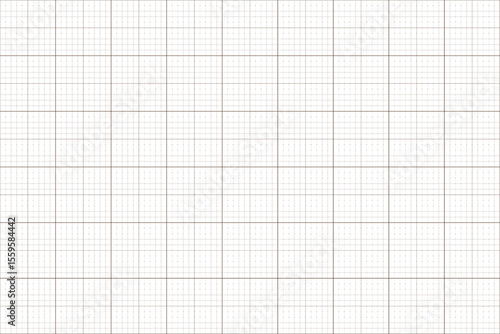 Transparent Background Grid Paper with Dark Brown Lines – Vector Template