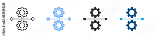 Streamline Icon Set Multiple Style. Designed In Outline, Blue, Glyph, Dual Tone