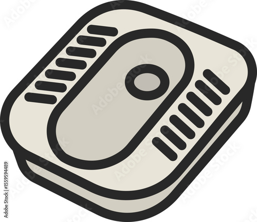Squat Toilet Filled Line Icon