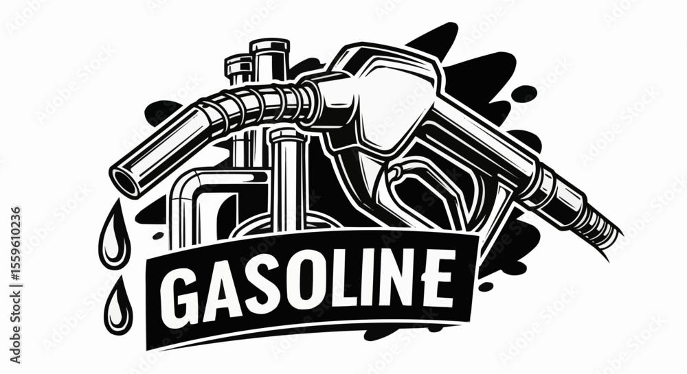 Fototapeta premium Gasoline