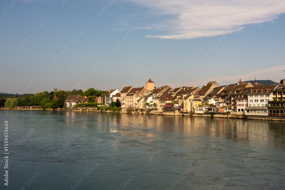 Old town on the river Old town on the river