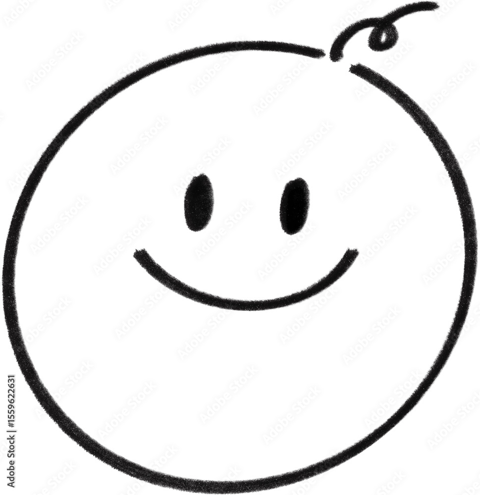 Fototapeta premium happy smiley face