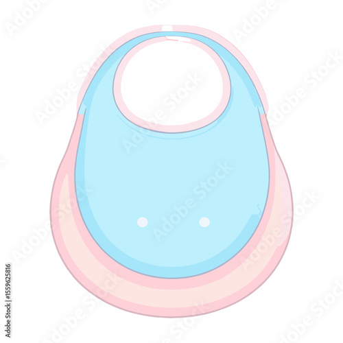 baby bib illustration