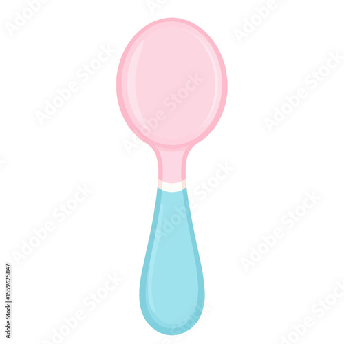 baby spoon illustration