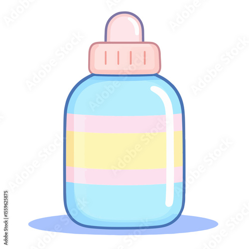 baby bottle illustration