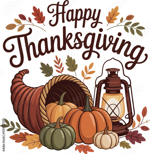 Grateful blessed thankful quote with pilgrim hat and sunburst rays vector for thanksgiving t-shirt or mug  