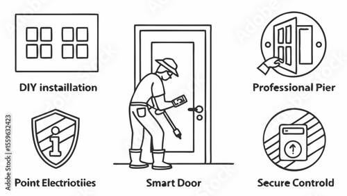 Smart door installation guide