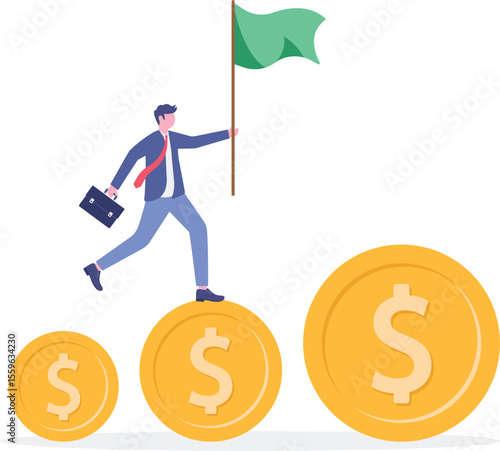 Investment profit and earning, stock market growth or fund flow depend on interest rate and inflation concept.
