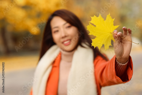 Beautiful young happy Asian...