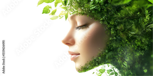 Green Earth Globe on Transparent Background Environmental Conservation Concept