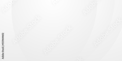A white backdrop with curved lines. This clean, simple background evokes modernity and sophistication. It could be used as a design element or placeholder.