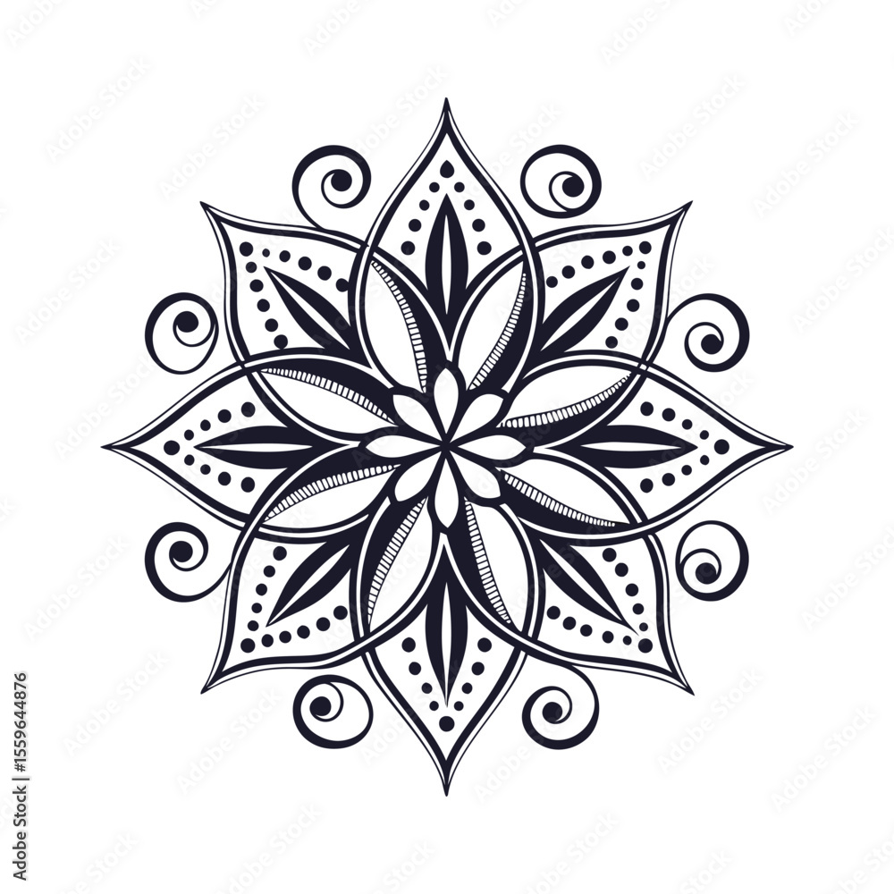 Obraz premium Mandala Pattern Designs Background Bundle