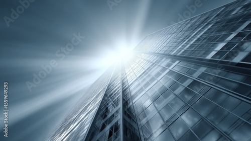 Modern skyscrapers