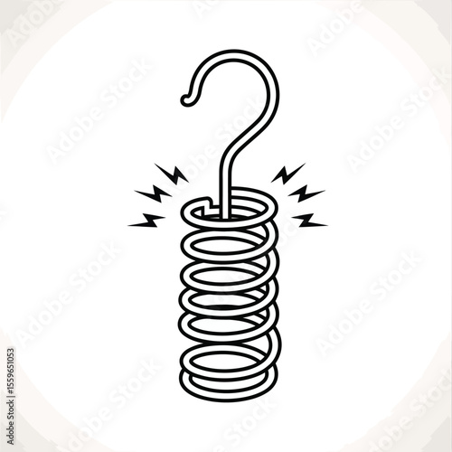 Troubled Spring with Hook