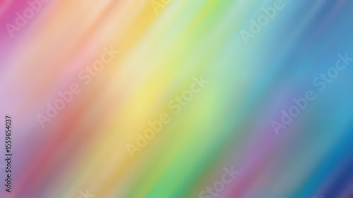 Vibrant gradient background with a spectrum of soft pastel colors and a diagonal motion blur