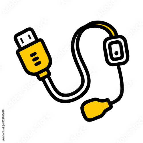 USB Cable Icon