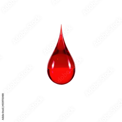 Wallpaper Mural Red Blood Drop PNG – High-Resolution Isolated Droplet on Transparent Background for Medical and Design Use Torontodigital.ca