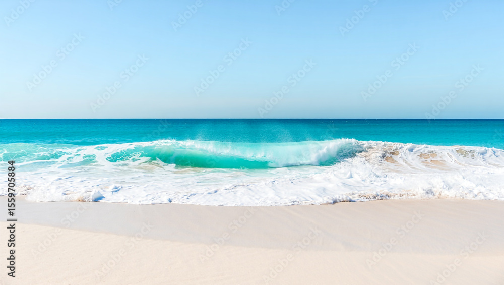 Fototapeta premium waves on the beach