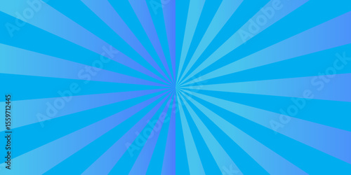 Vector sunburst pattern blue and green design. Vintage sunrays illustration swirl grunge backdrop line. sun beam vector banner design and comic burst gradient concept pattern.	