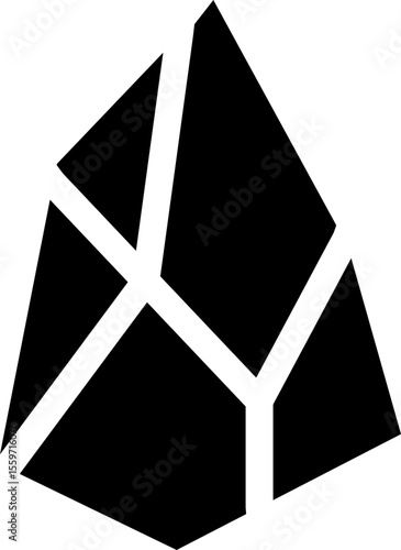 Gourmet Sea Salt icon, crystals of gourmet sea salt are meticulously arranged in an elegant, transparent inviting a sensory pristine purity and subtle allure. Cooking vector icons template design