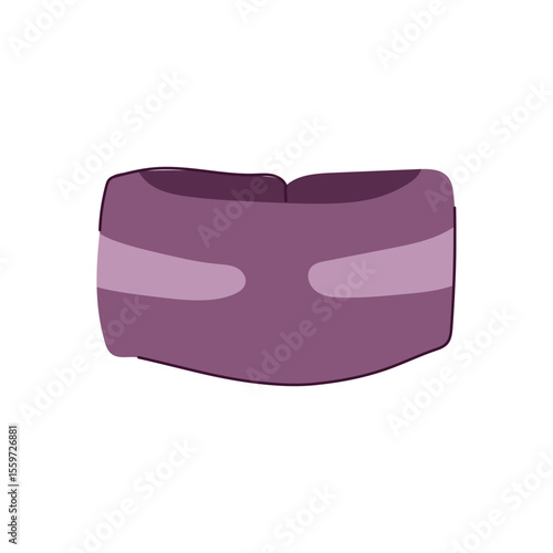 pain cervical neck collar cartoon vector illustration