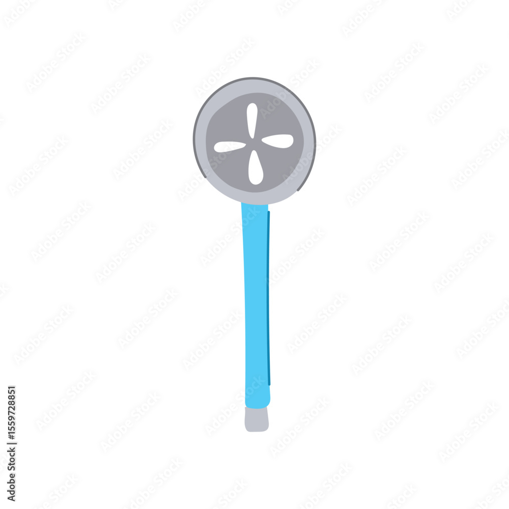 Obraz premium convenient egg separator tool cartoon vector illustration