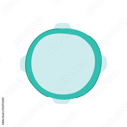 storage silicone food cover cartoon vector illustration