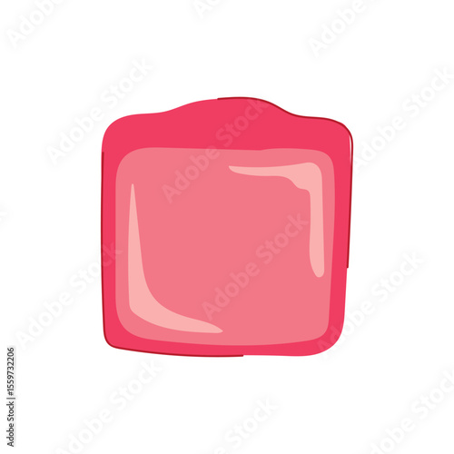 durable silicone snack bag cartoon vector illustration