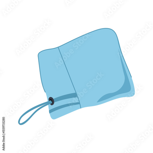 disposable surgical cap cartoon vector illustration