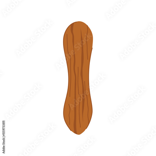 sterile tongue depressor cartoon vector illustration
