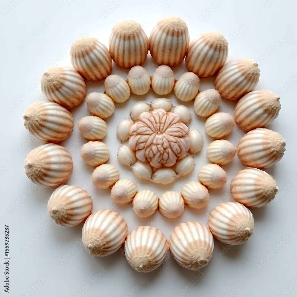 sea shells isolated on white sea shells isolated on white