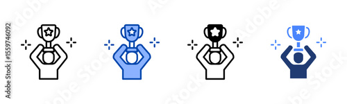 Achievement icon sheet multiple style collection