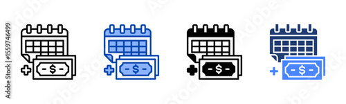 Pay Day icon sheet multiple style collection