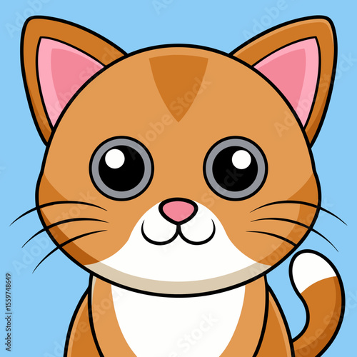 cat, cartoon, animal, kitten, pet, illustration, vector, cute, mammal, domestic, art, funny, character, fun, feline, kitty, drawing, fur, smile, design, baby, smiling, comic, happy, cheerful