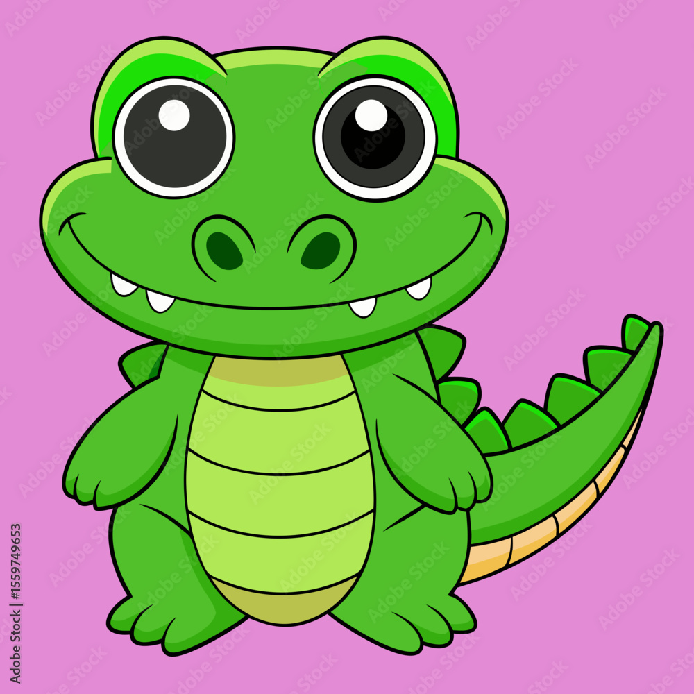 Fototapeta premium frog, cartoon, animal, green, vector, illustration, cute, amphibian, toad, nature, funny, character, fun, happy, isolated, reptile, drawing, smile, dinosaur, art, crocodile, wildlife, dragon, comic, a