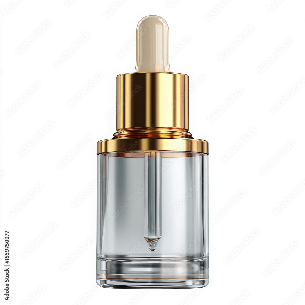 Naklejka premium Isolated skincare essence makes me feel calm and collected for daily skincare