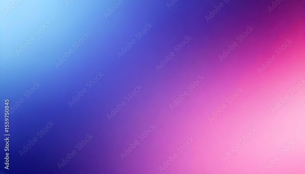Obraz premium Gradient background of blue, purple, and pink hues, creating a soft, blended effect.