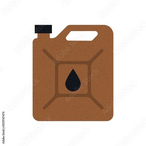 Oil pump jack extracting crude oil in an industrial setting