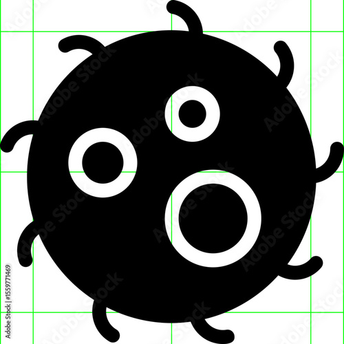 Virus Cell Icon