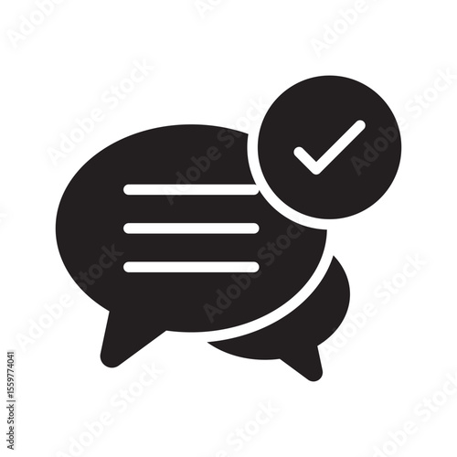 Communication Vector Icon which can easily modify or edit