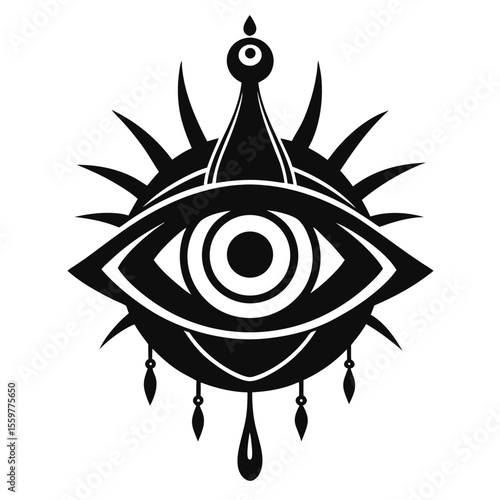 Mystical Eye Symbol  Ancient Wisdom, Spiritual Insight, and Protective Power
