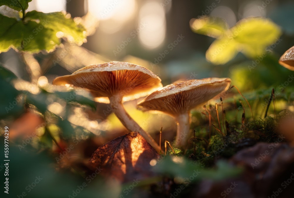 Fototapeta premium mushroom in the forest