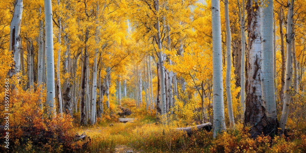 Fototapeta premium autumn leaves in the wind